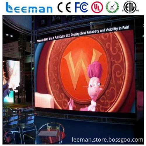 led smd 1 watt p10 led display aluminium profile p7.62 led screen module